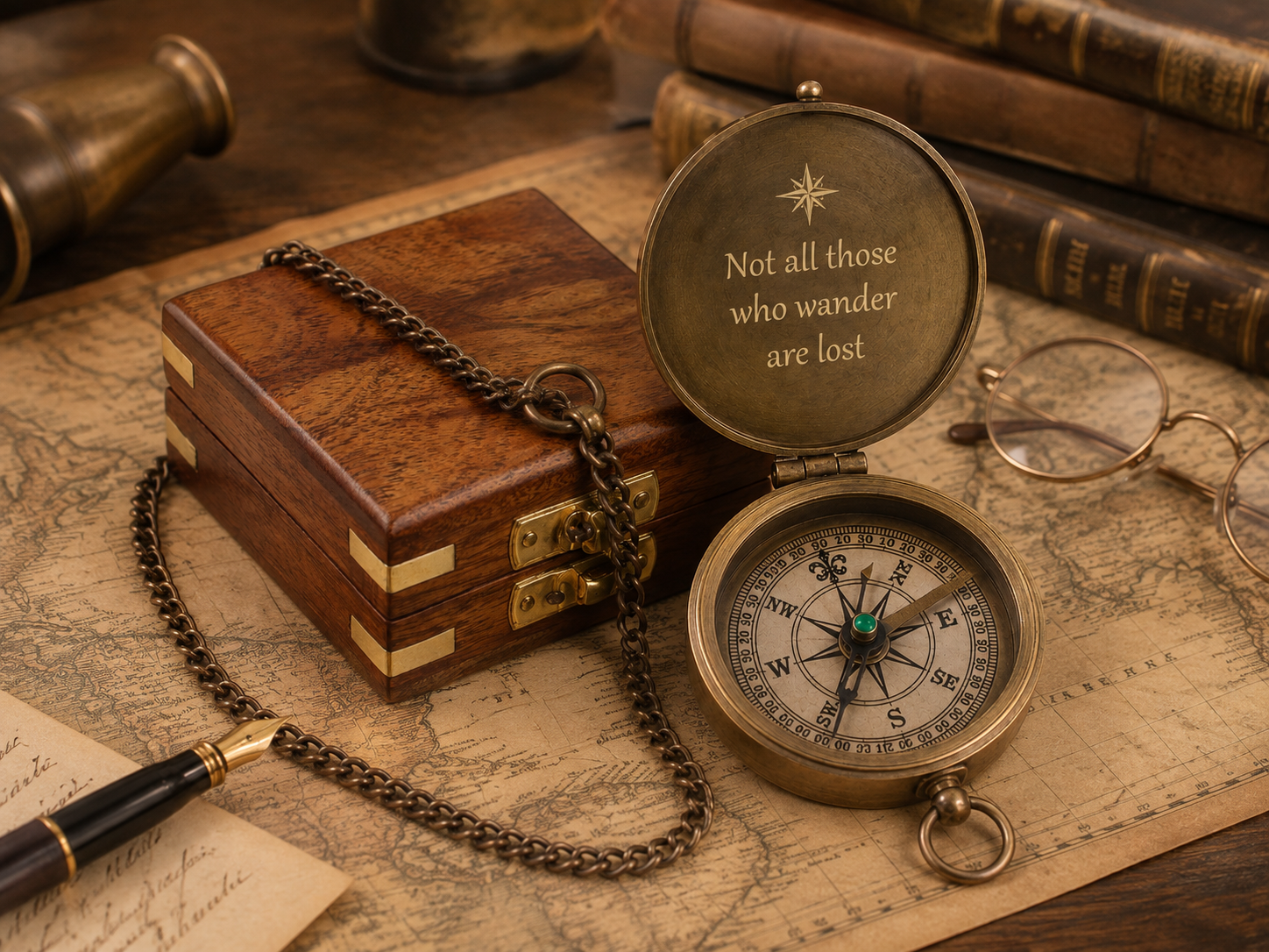 Compass Engraving Quotes for Graduation, Baptism, Birthdays & Special Occasions