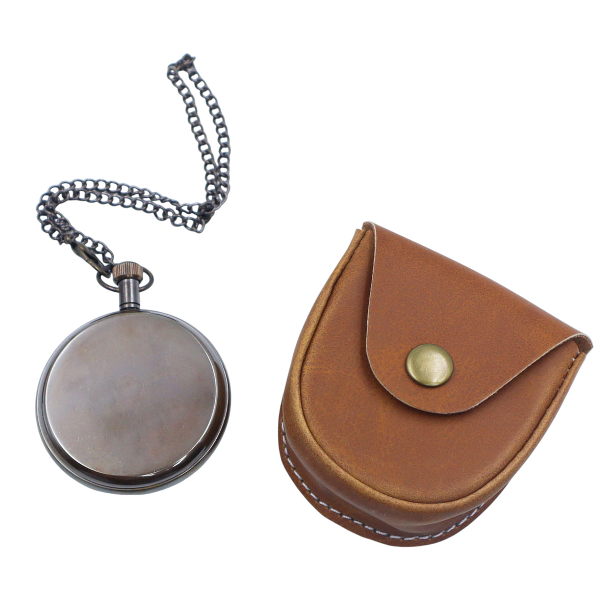 Personalised The Horizon Open Face Pocket Watch