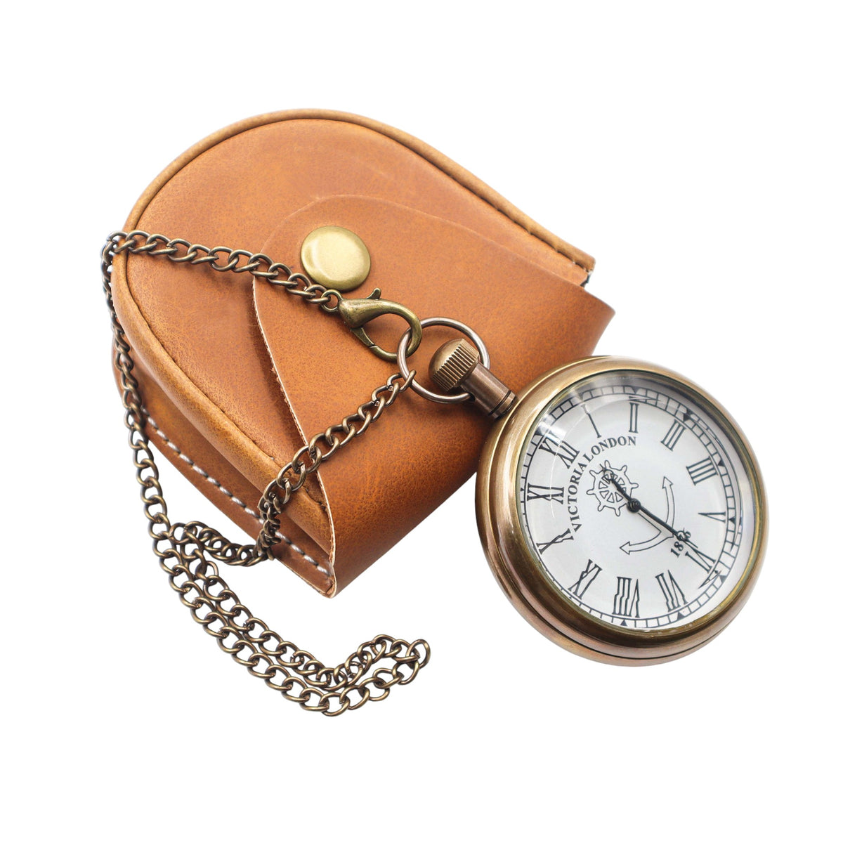 Personalised The Regent Open Face Pocket Watch