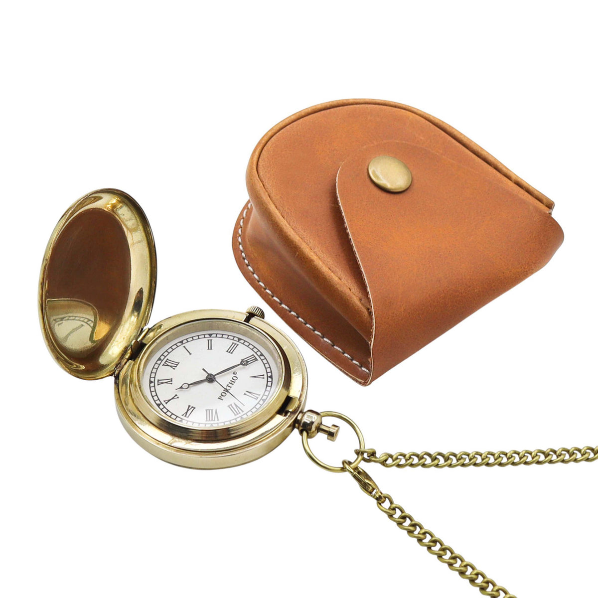 Custom The Voyager Brass Pocket Watch