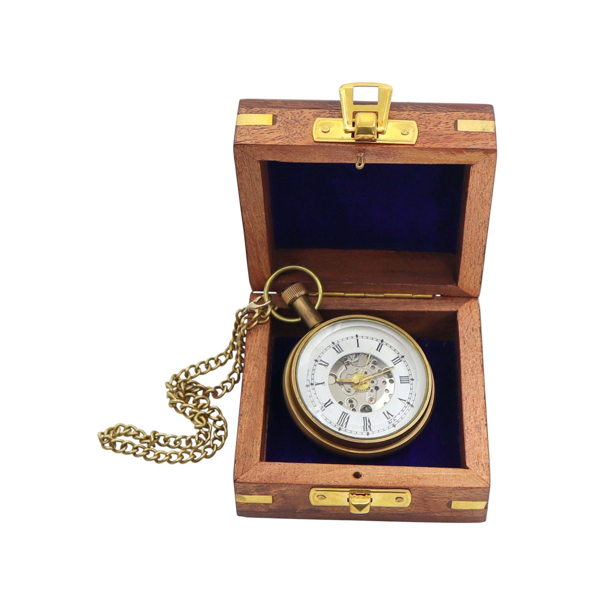 Personalised The Mayfair Mechanical Pocket Watch
