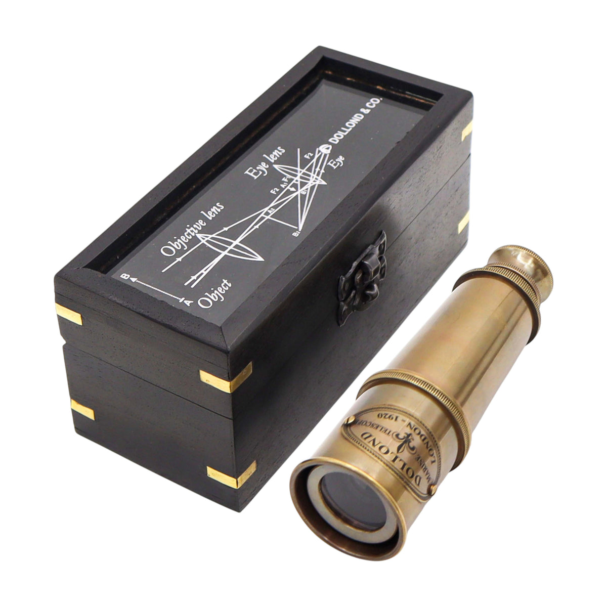 Personalised 16-Inch Bronze Telescope