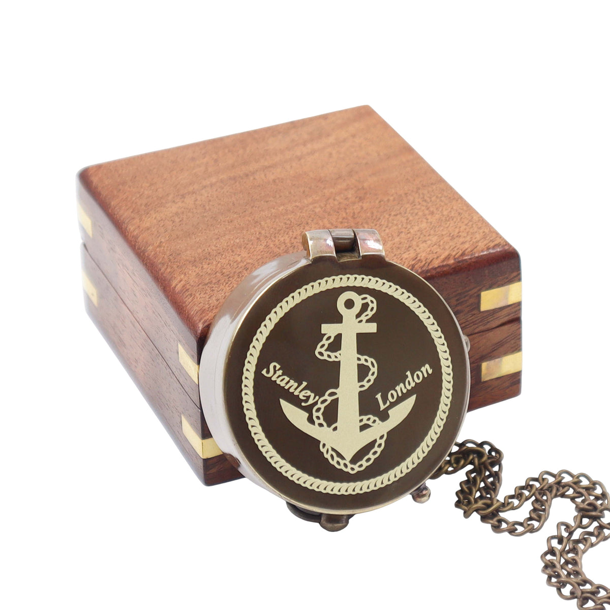 Stanley London Compass with Case