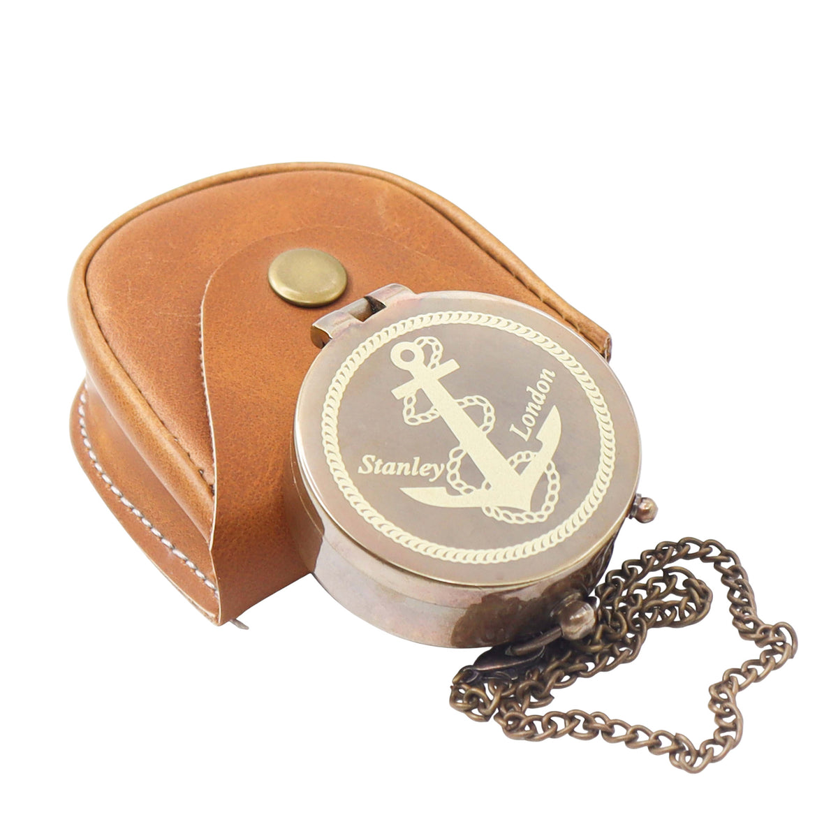 Stanley London Compass with Case