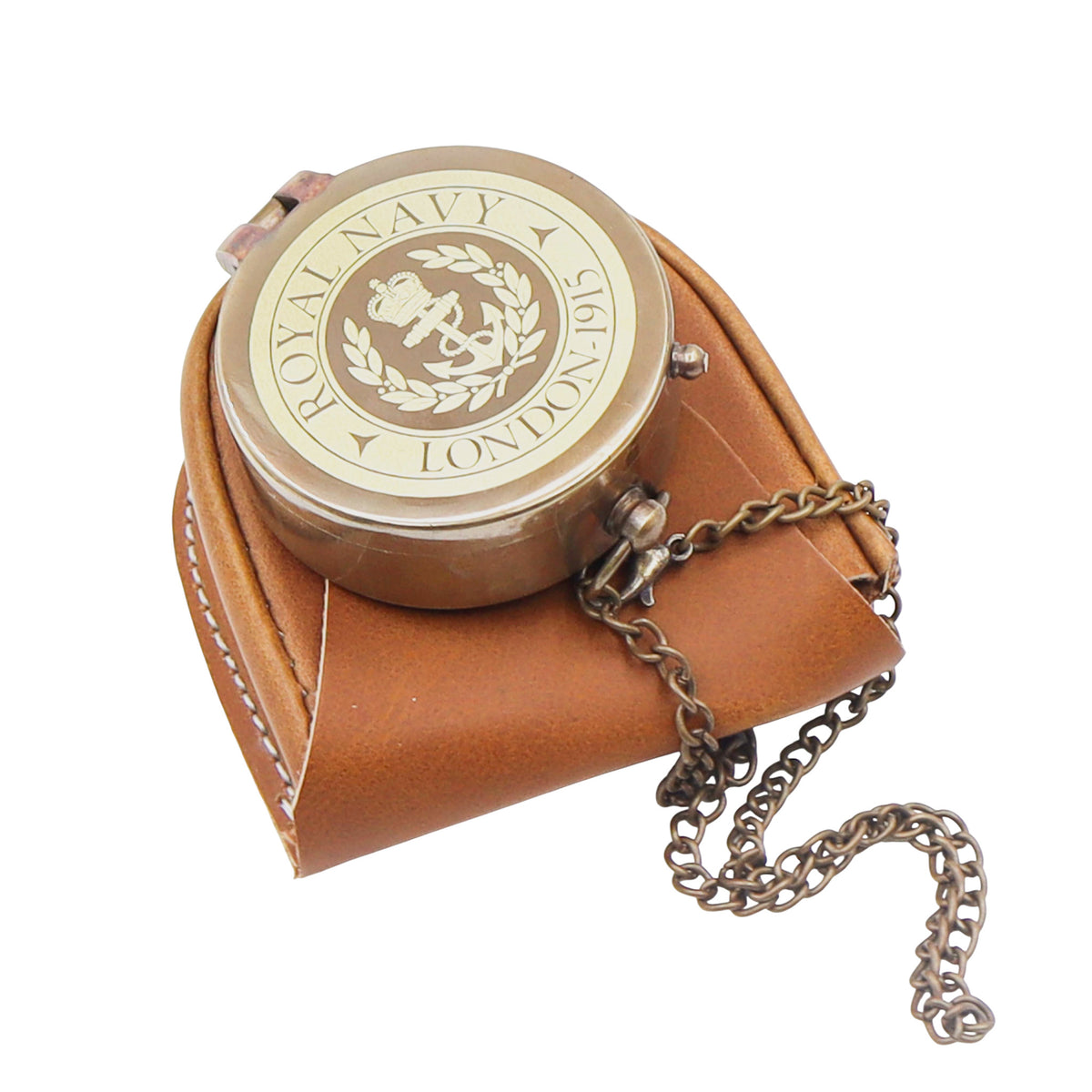 Royal Navy Compass with Case