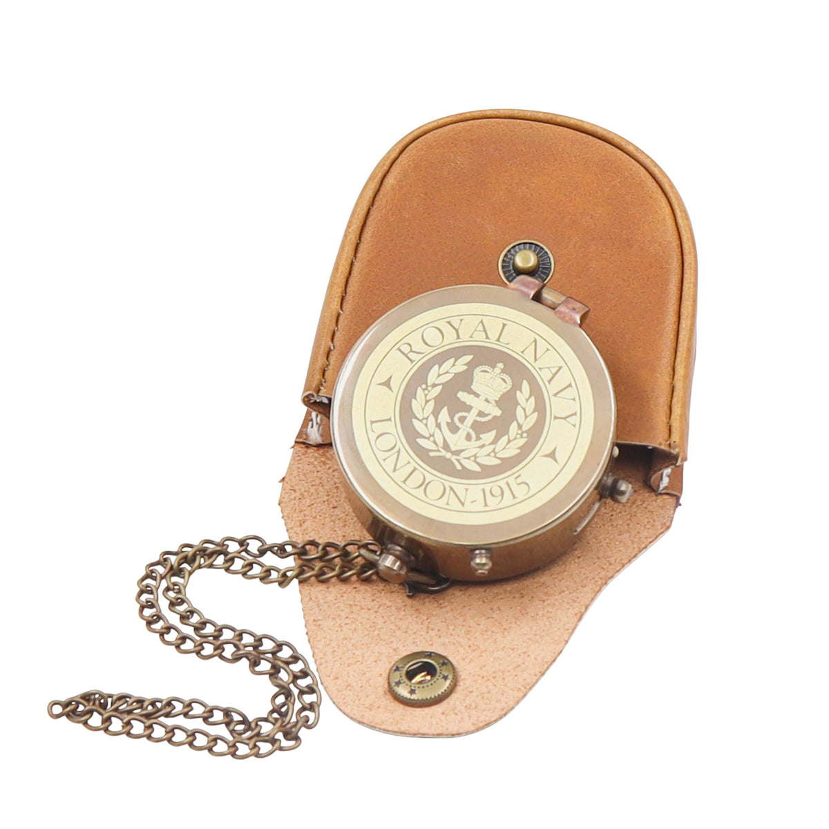 Royal Navy Compass with Case