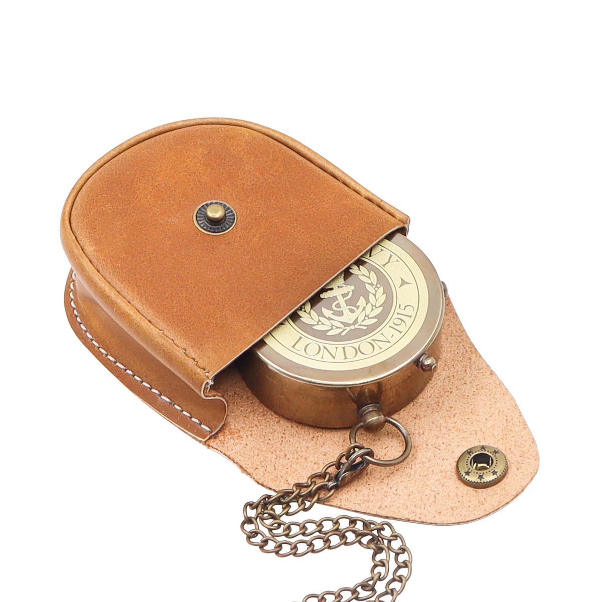 Royal Navy Compass with Case