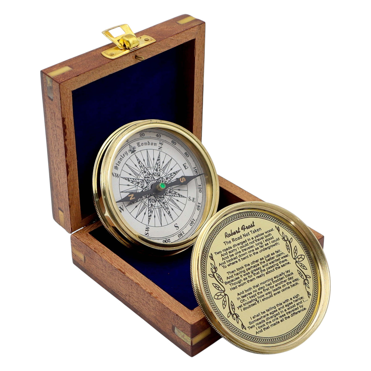 Personalised 100 Year Brass 3-Inch Calendar Compass