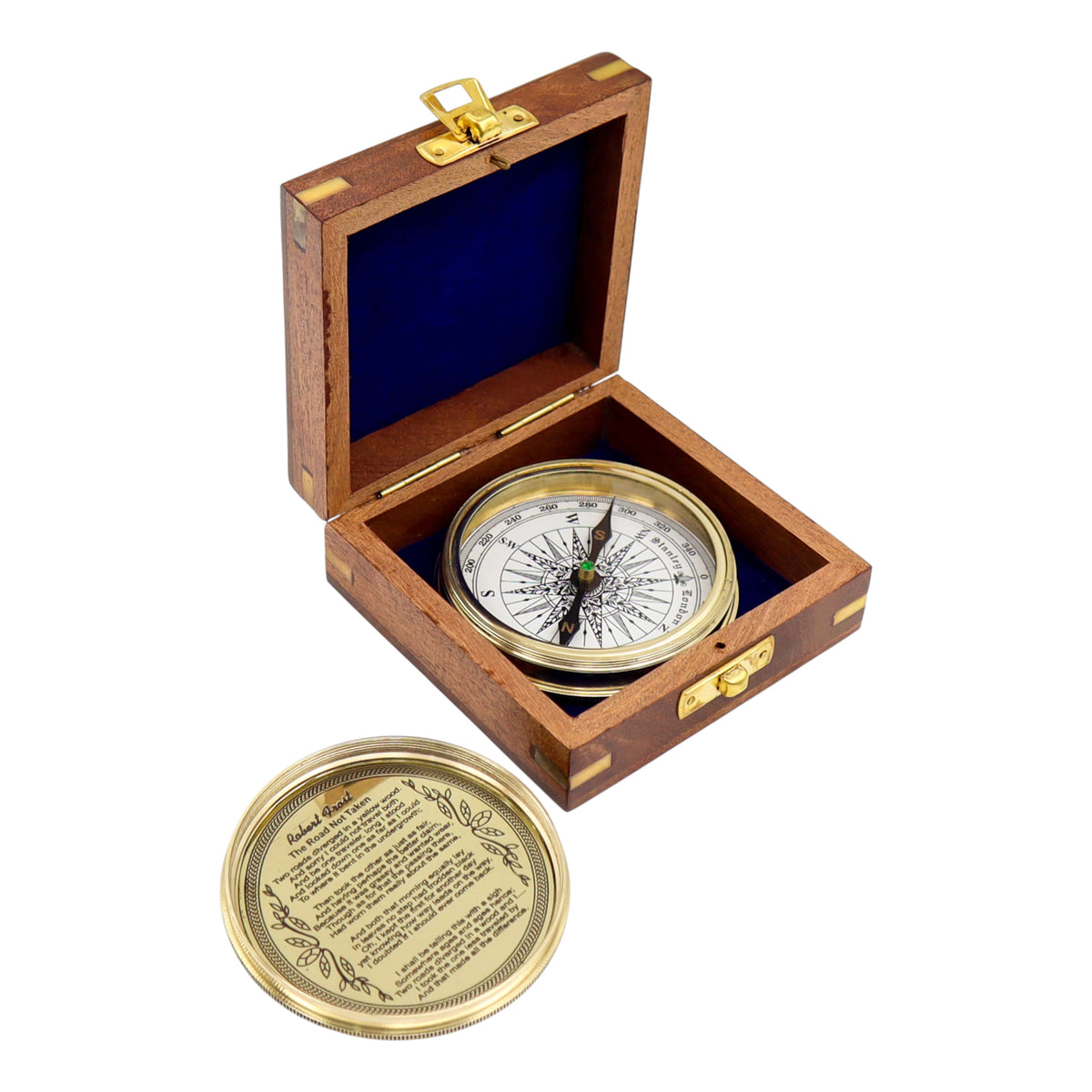 Personalised 100 Year Brass 3-Inch Calendar Compass