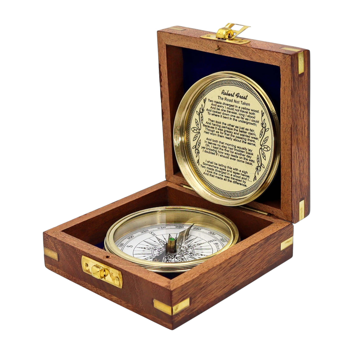 Personalised 100 Year Brass 3-Inch Calendar Compass