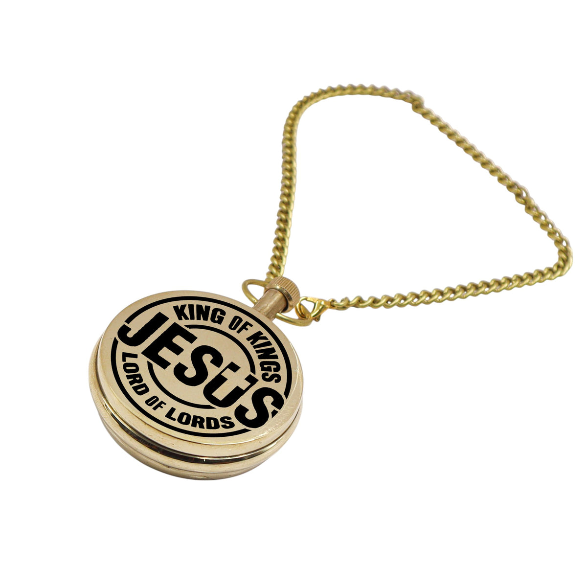 Custom Baptism Pocket Watch for Son, Grandson, Godson