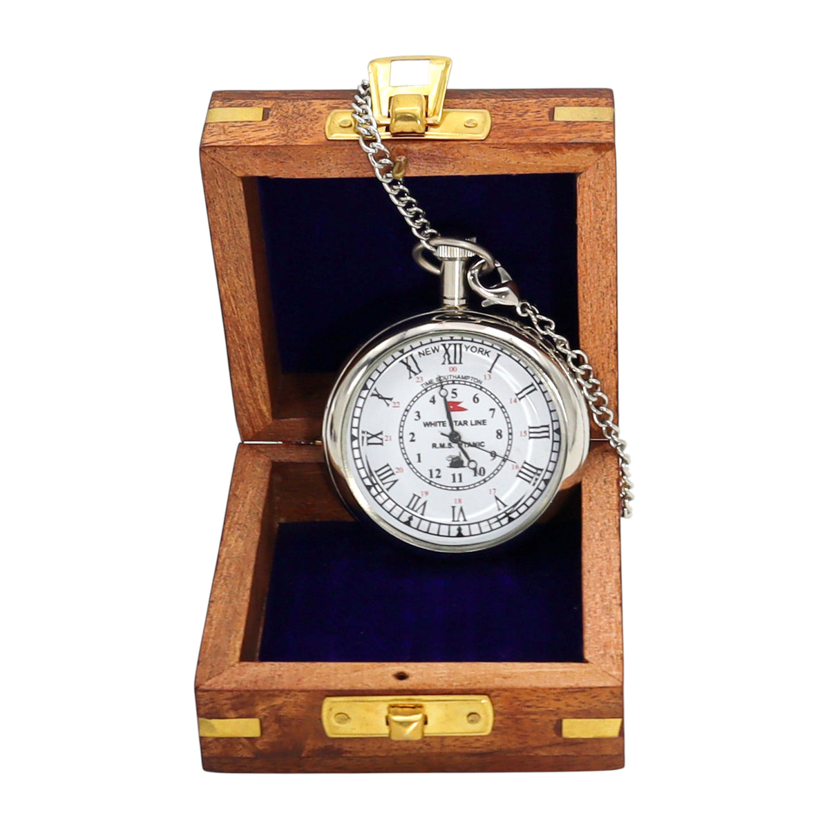 Personalised The Titanic Pocket Watch with Case