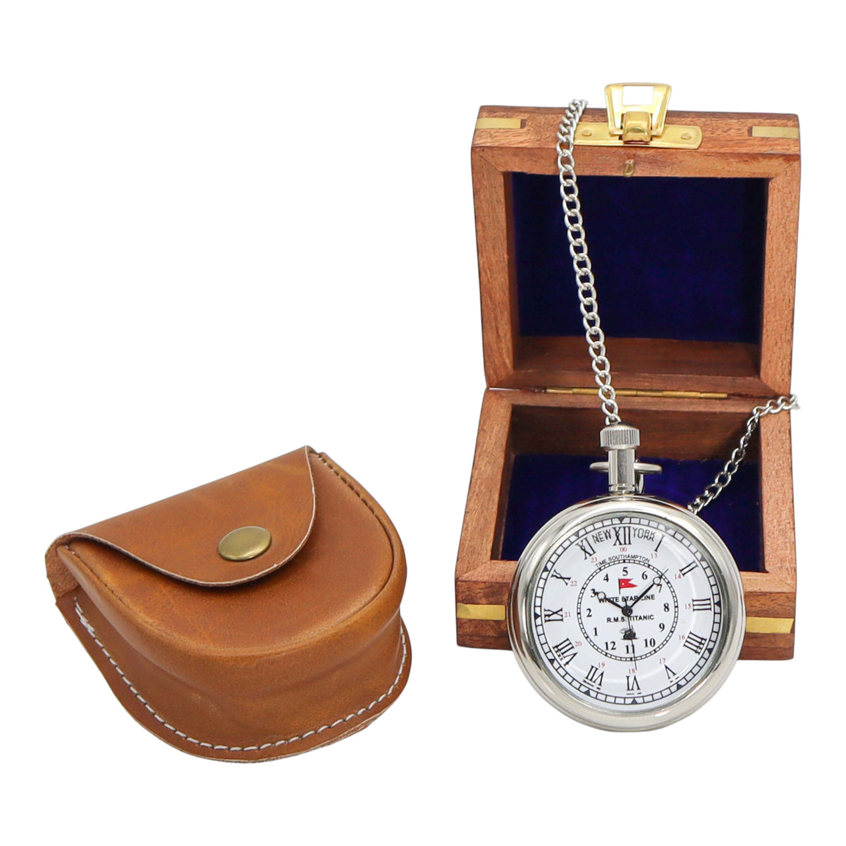 Personalised The Titanic Pocket Watch with Case