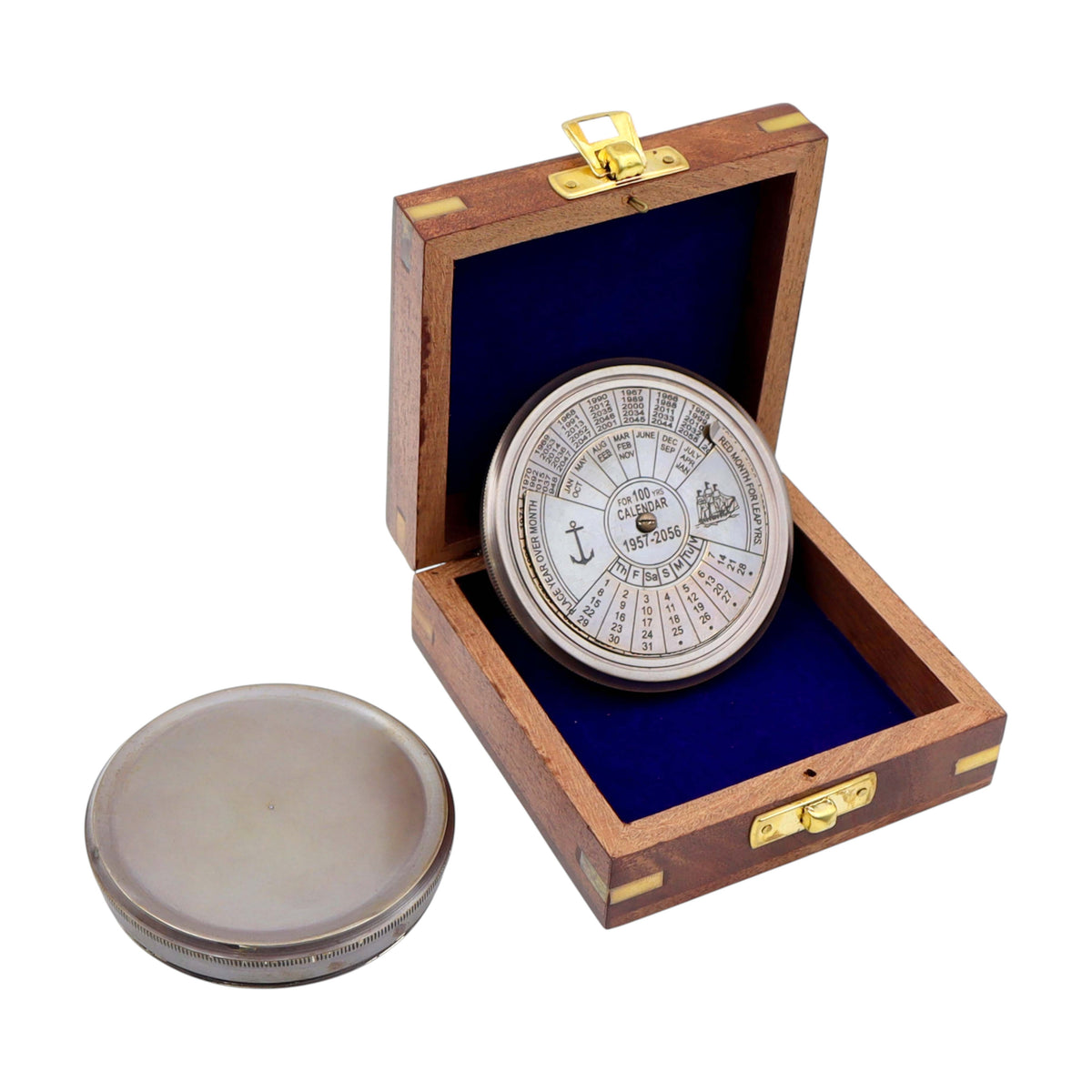 Personalised 100 Year Bronze 3-Inch Calendar Compass