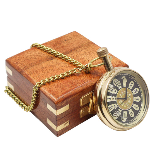 Engraved The Milestone Pocket Watch