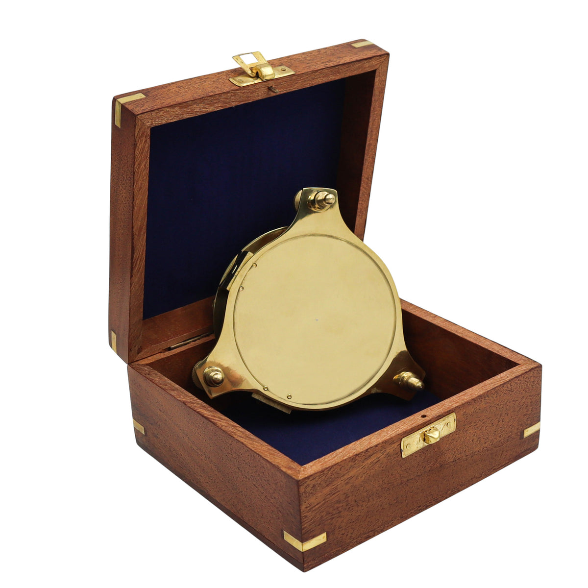Personalised 4-Inch Brass Sundial Compass