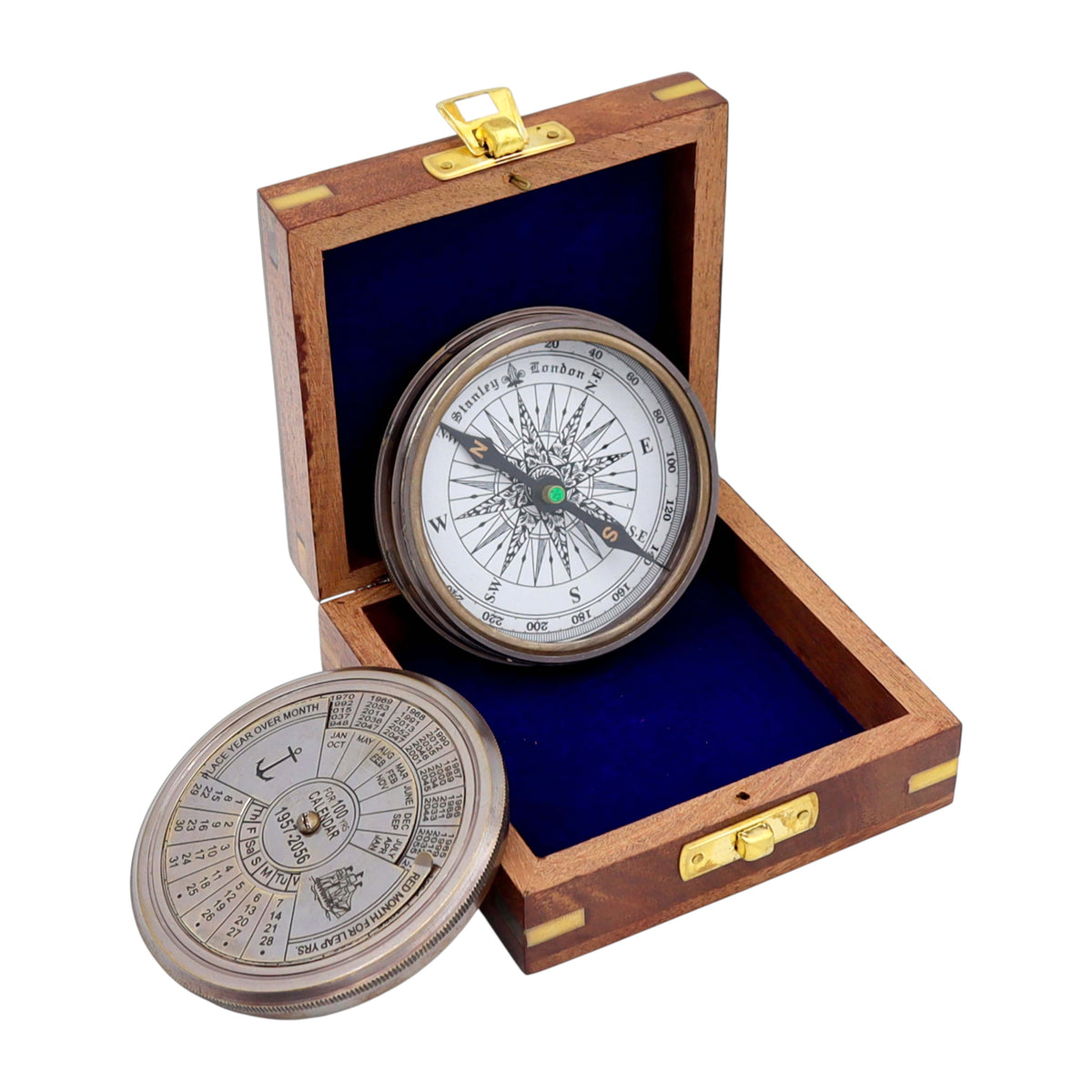 Personalised 100 Year Bronze 3-Inch Calendar Compass