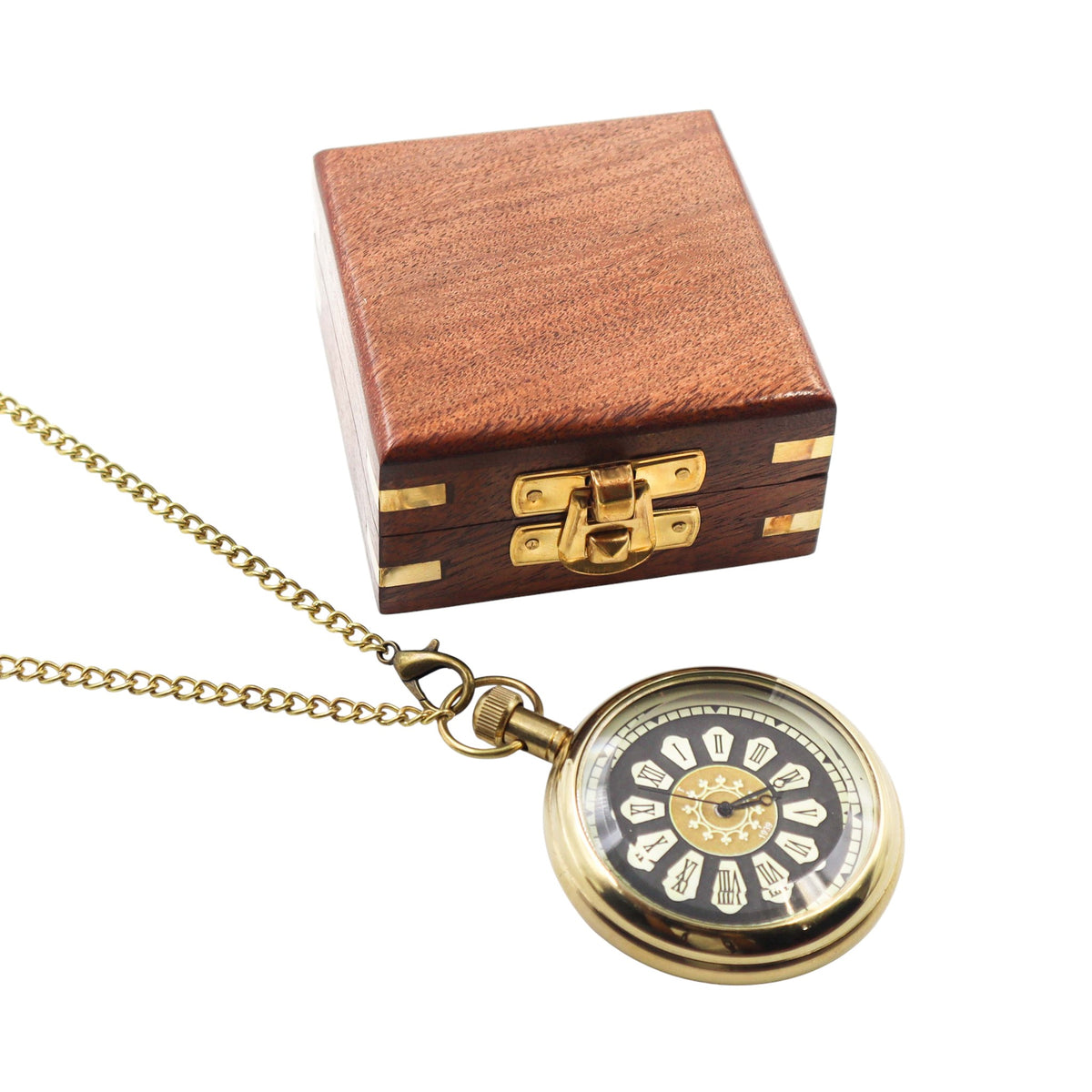 Engraved The Milestone Pocket Watch