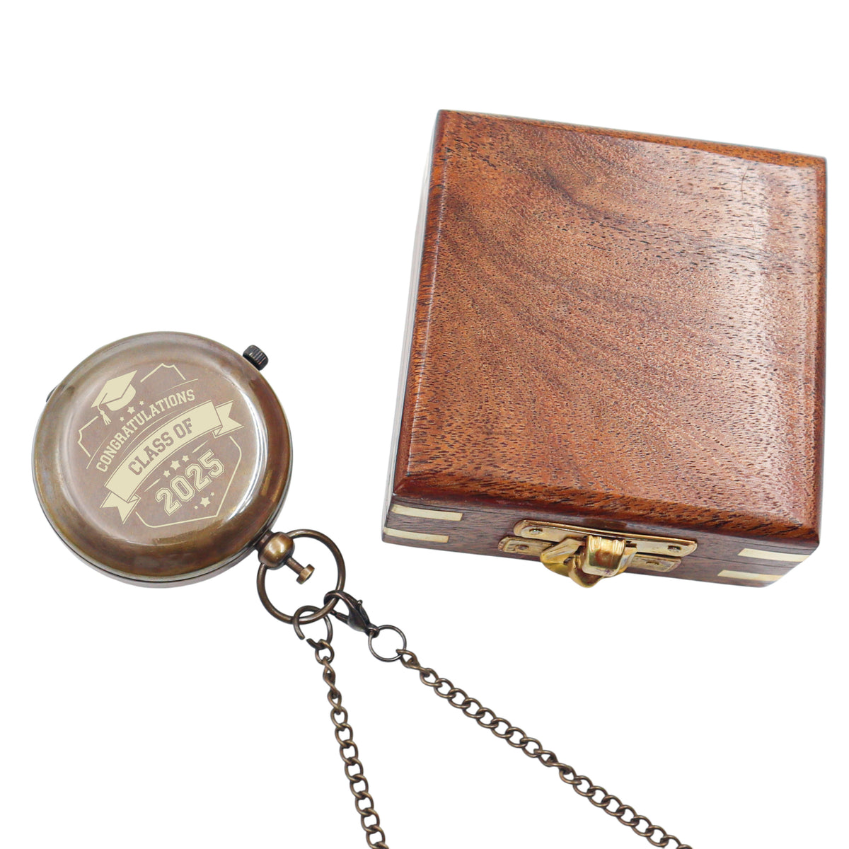 Engraved The Windsor Half Hunter Pocket Watch Gift