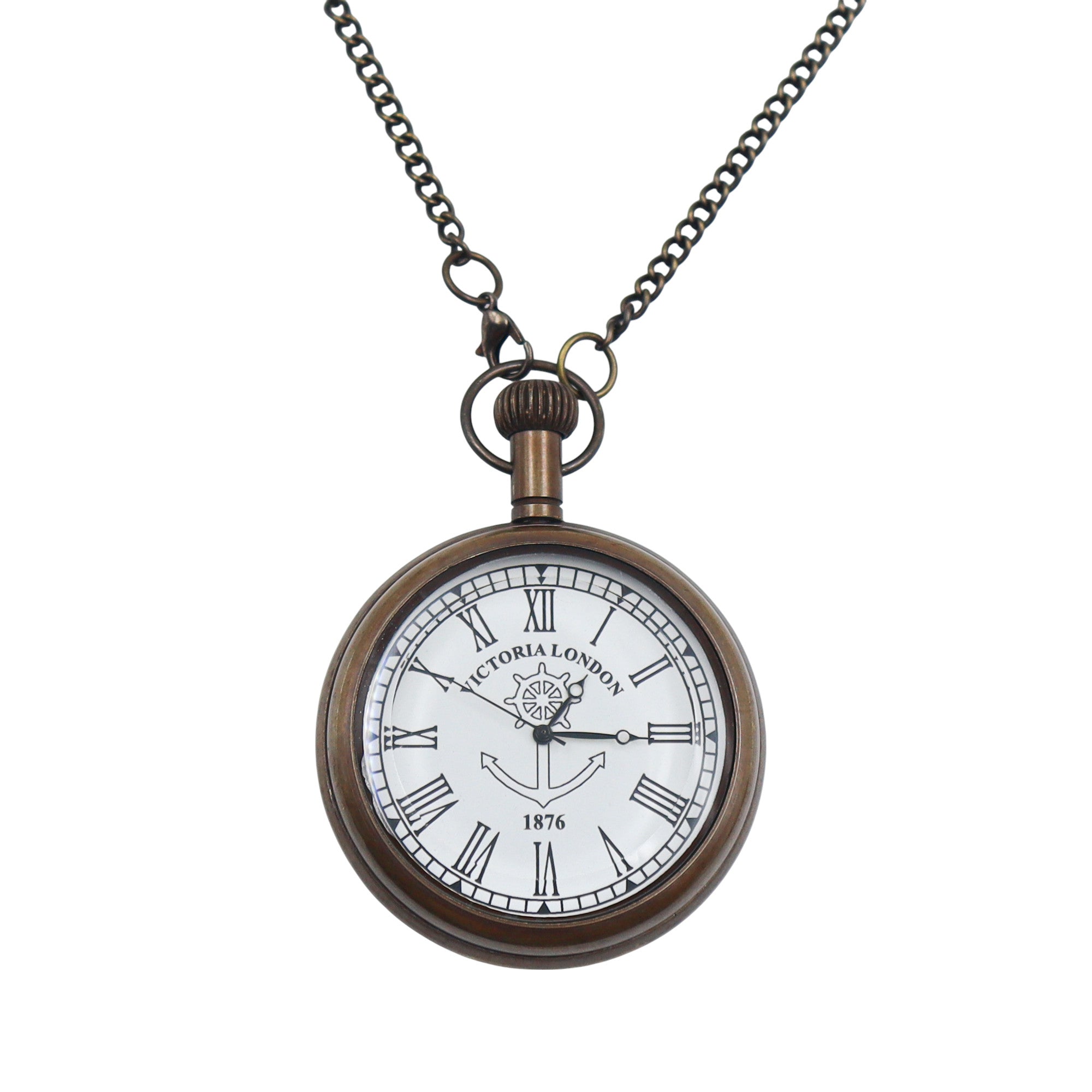 Personalised The Regent Open Face Pocket Watch