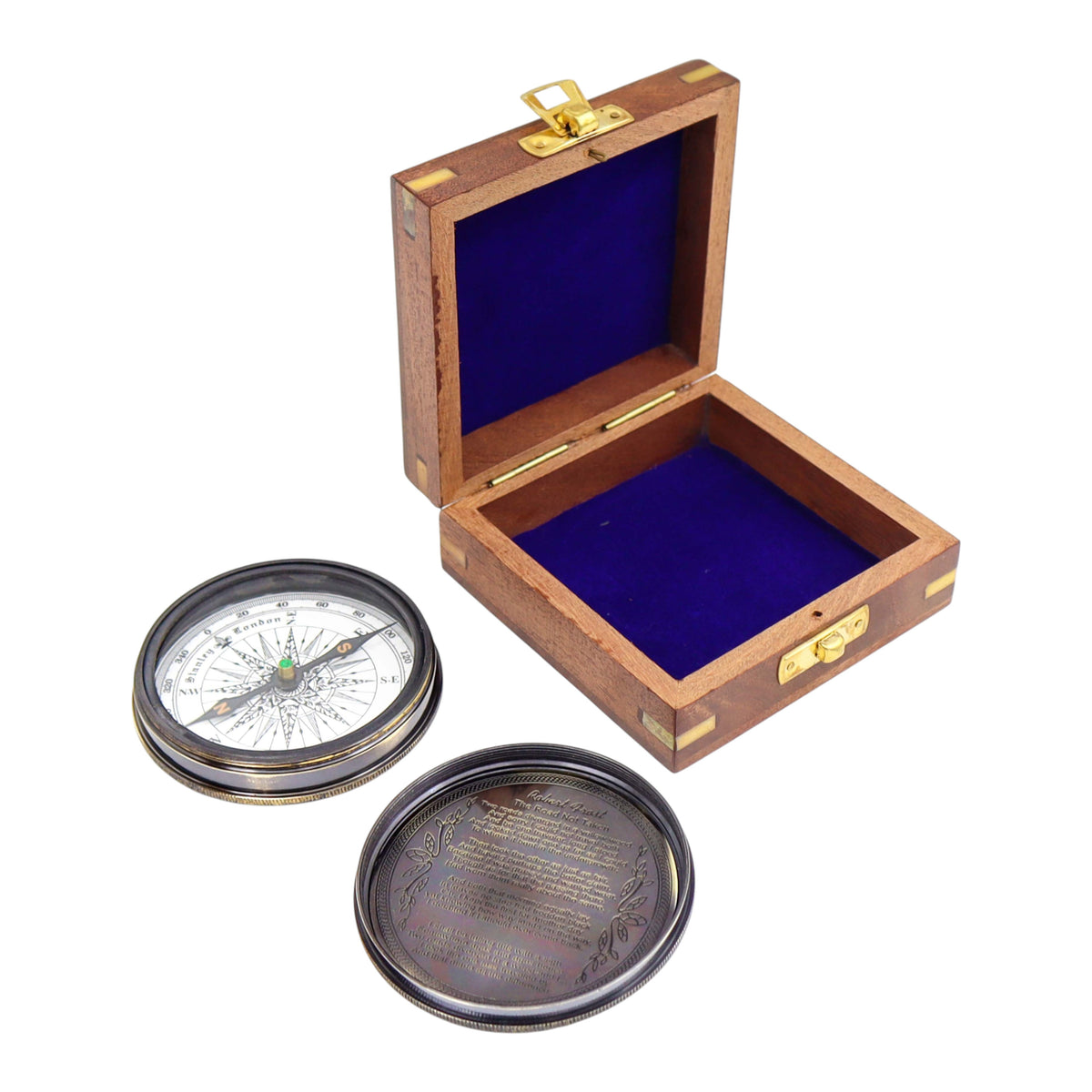Personalised 100 Year Gunmetal 3-Inch Calendar Compass