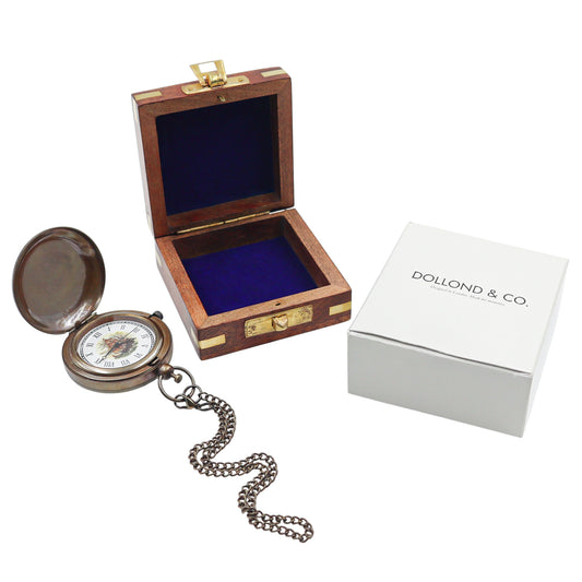 Custom The Britannia Half Hunter Pocket Watch
