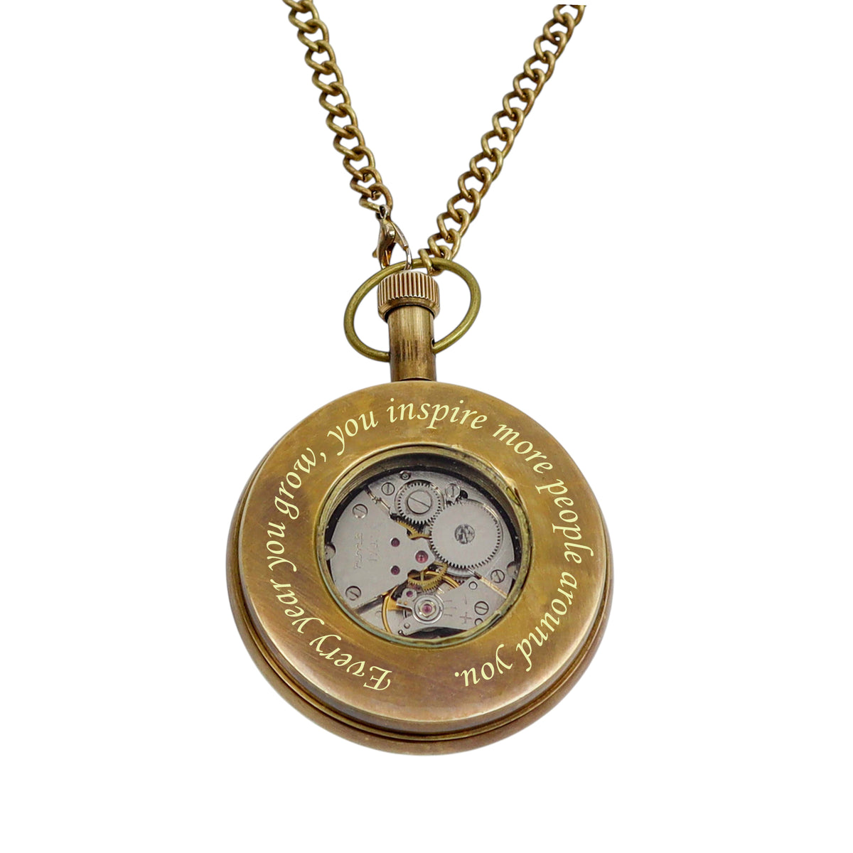 Personalised The Mayfair Mechanical Pocket Watch