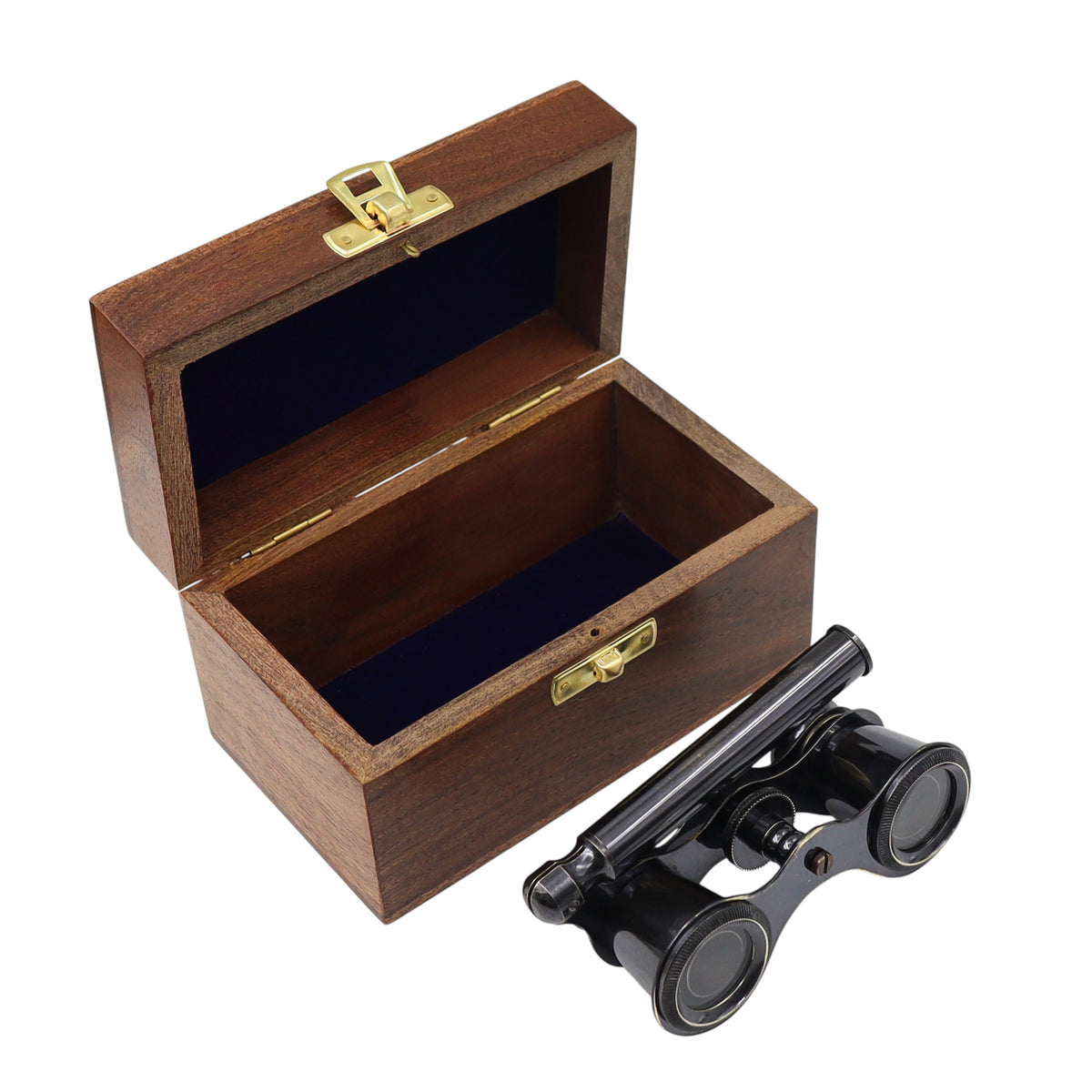 Personalised Gunmetal Opera Glasses