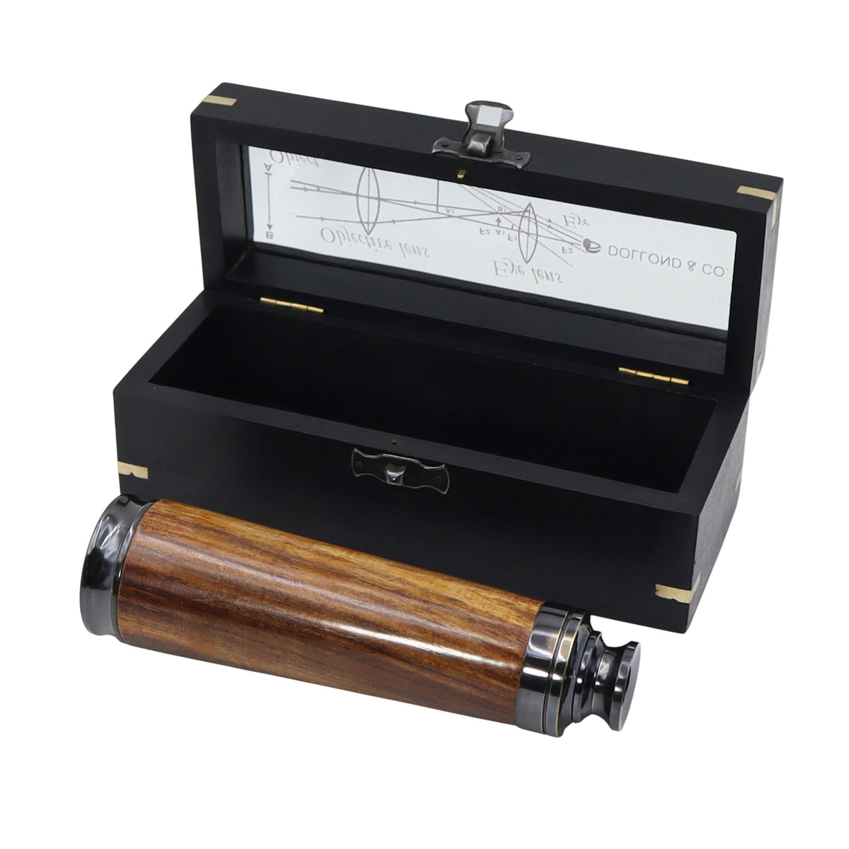 Personalised 12-Inch DOLLOND & CO. Gunmetal Telescope