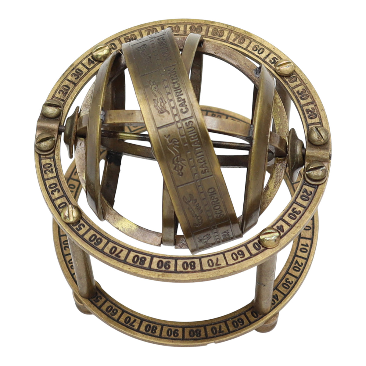 Personalised 3-Inch Celestial Armillary Globe
