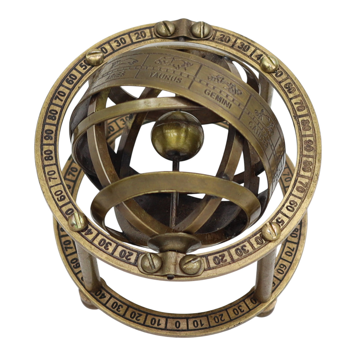 Personalised 3-Inch Celestial Armillary Globe