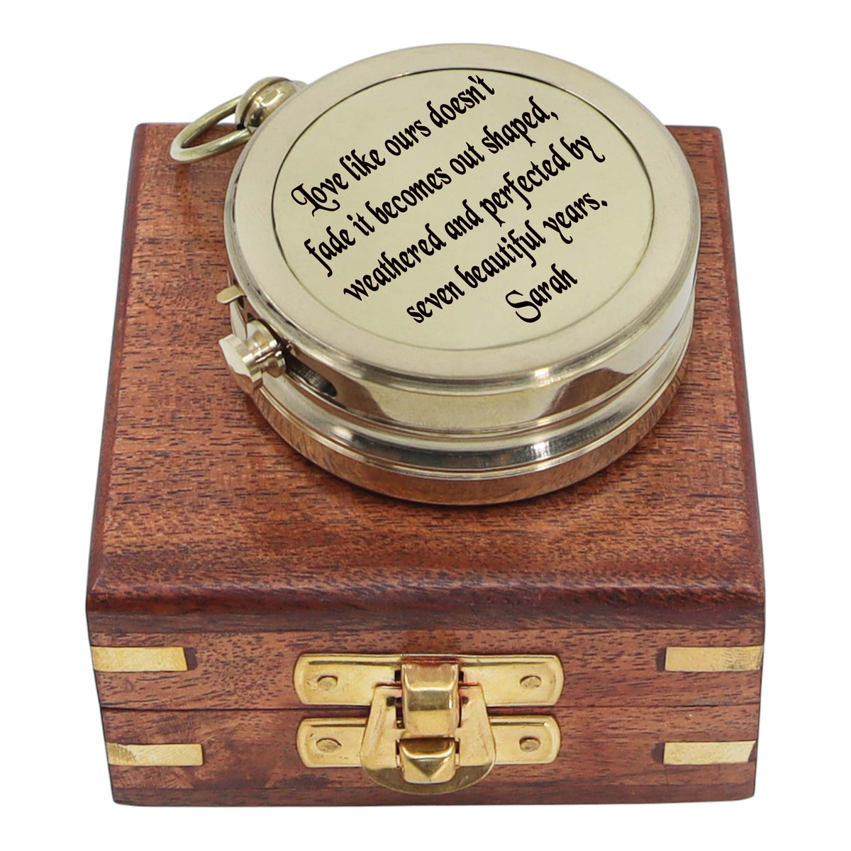 Custom Dollond London Open Face Brass Compass