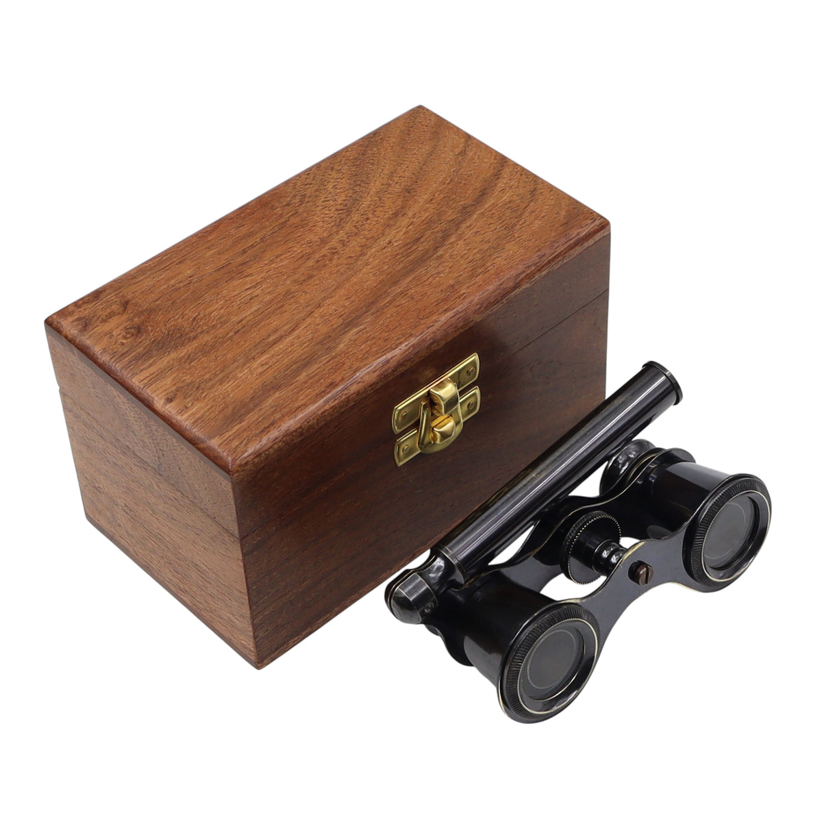 Personalised Gunmetal Opera Glasses