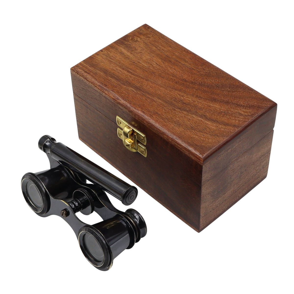 Personalised Gunmetal Opera Glasses