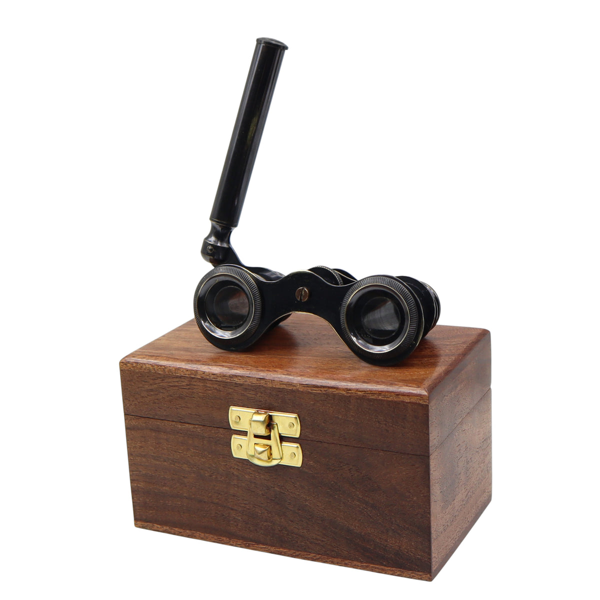 Personalised Gunmetal Opera Glasses