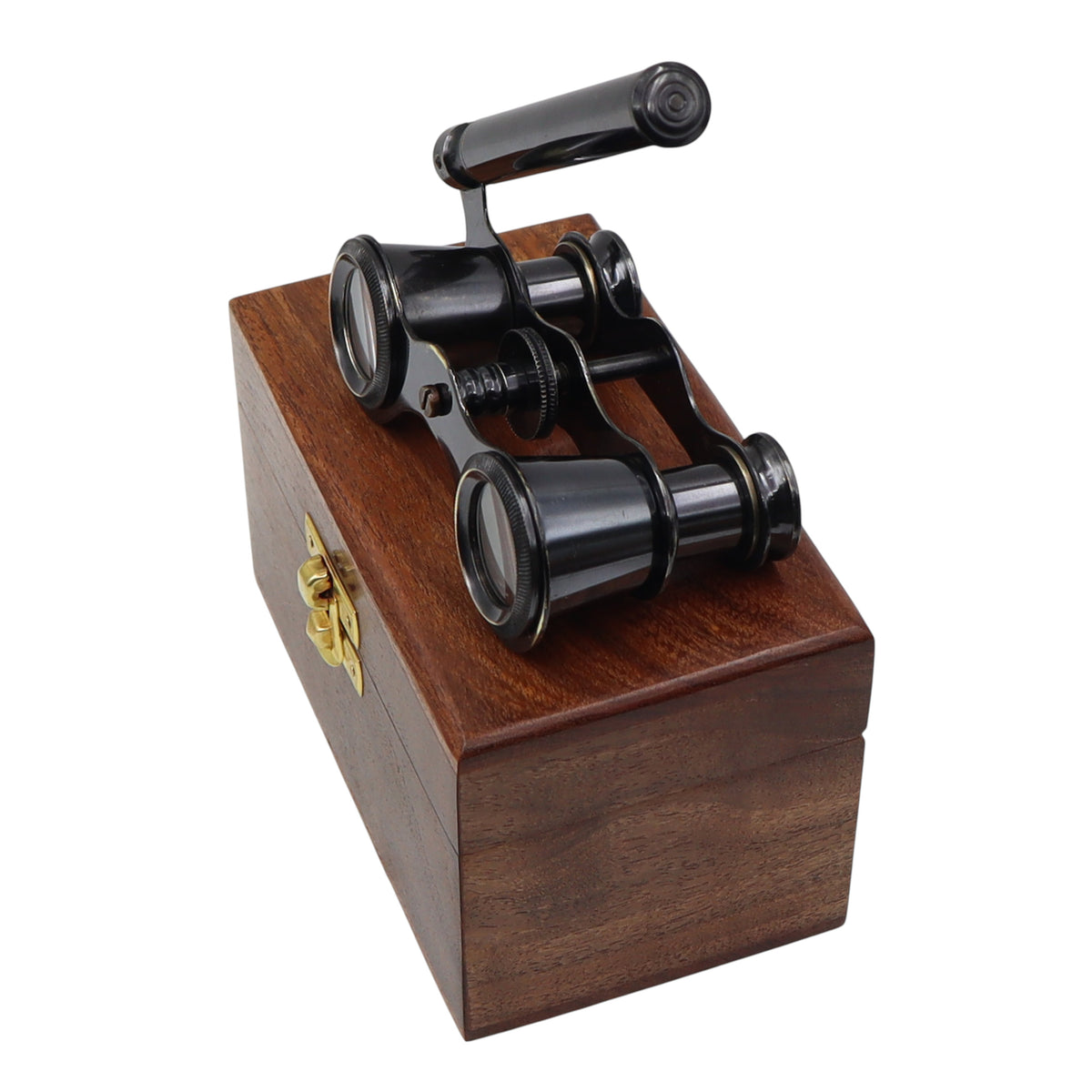 Personalised Gunmetal Opera Glasses