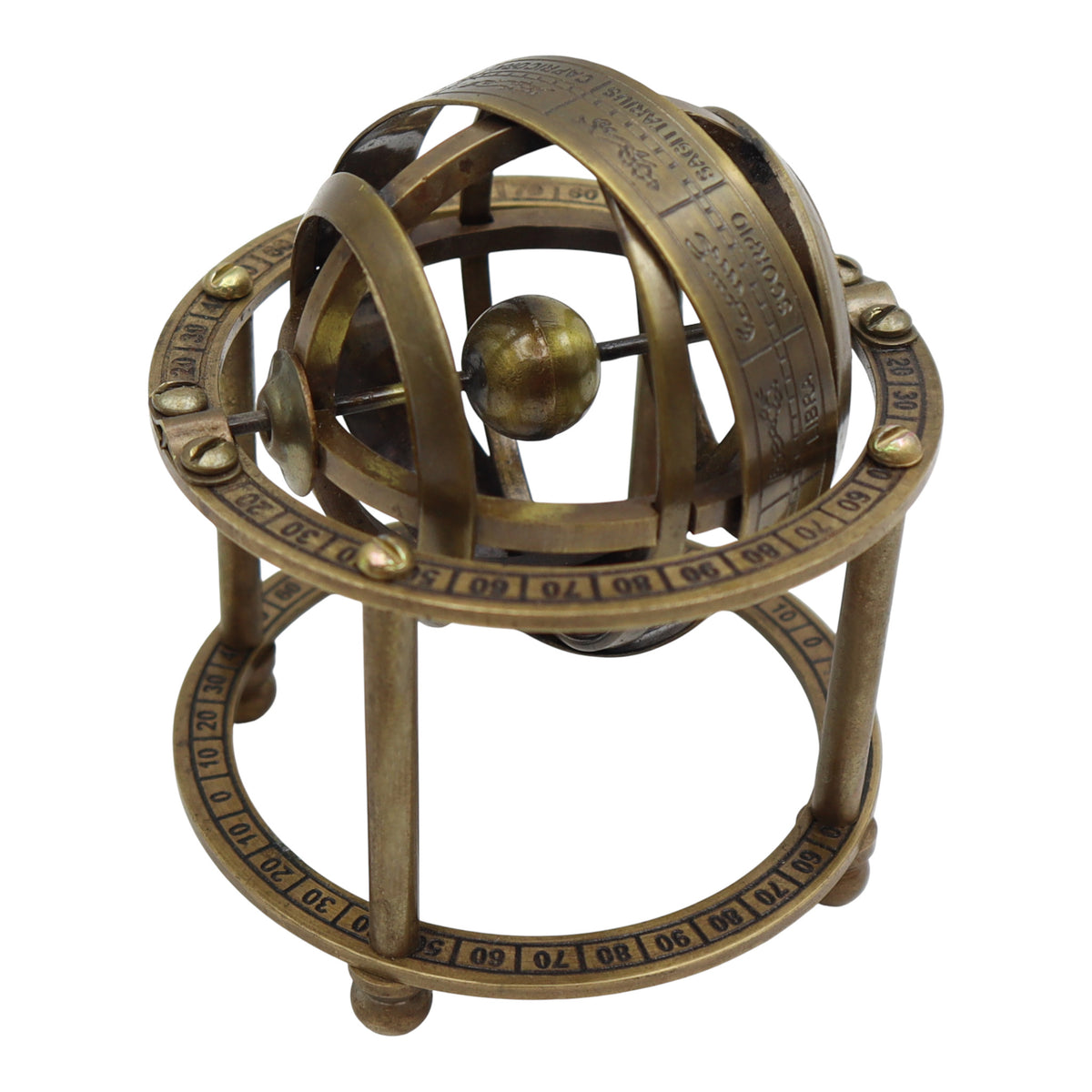 Personalised 3-Inch Celestial Armillary Globe