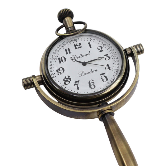 Personalised Gunmetal Desk Clock