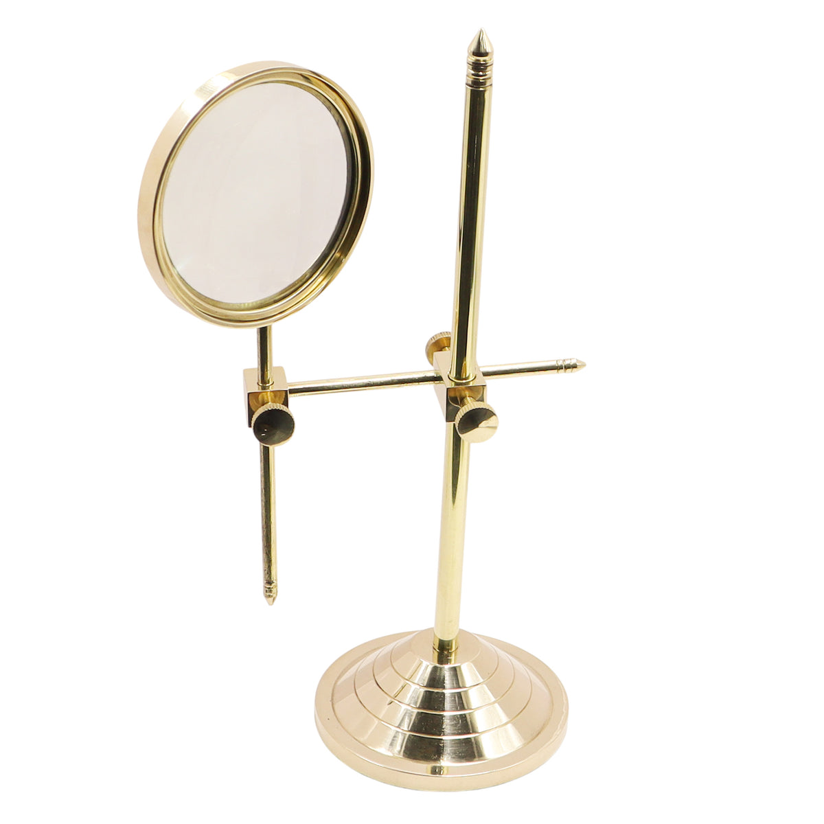 Personalised Adjustable Brass Magnifying Glass