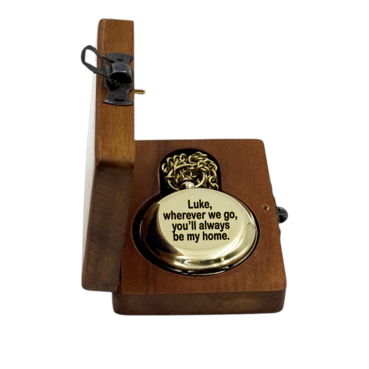 Personalised Push Button Compass