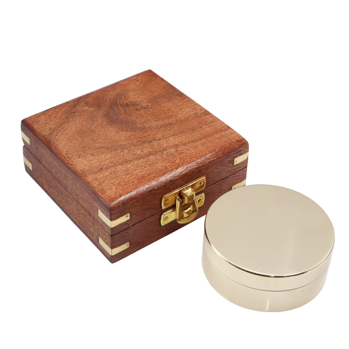 Personalised Brass Signature Sundial Compass