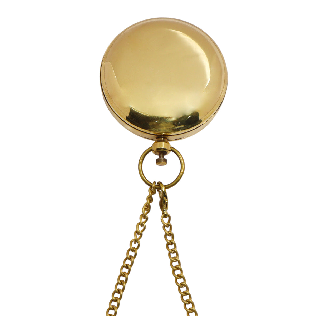 Personalised 2-Inch Brass Sundial Compass