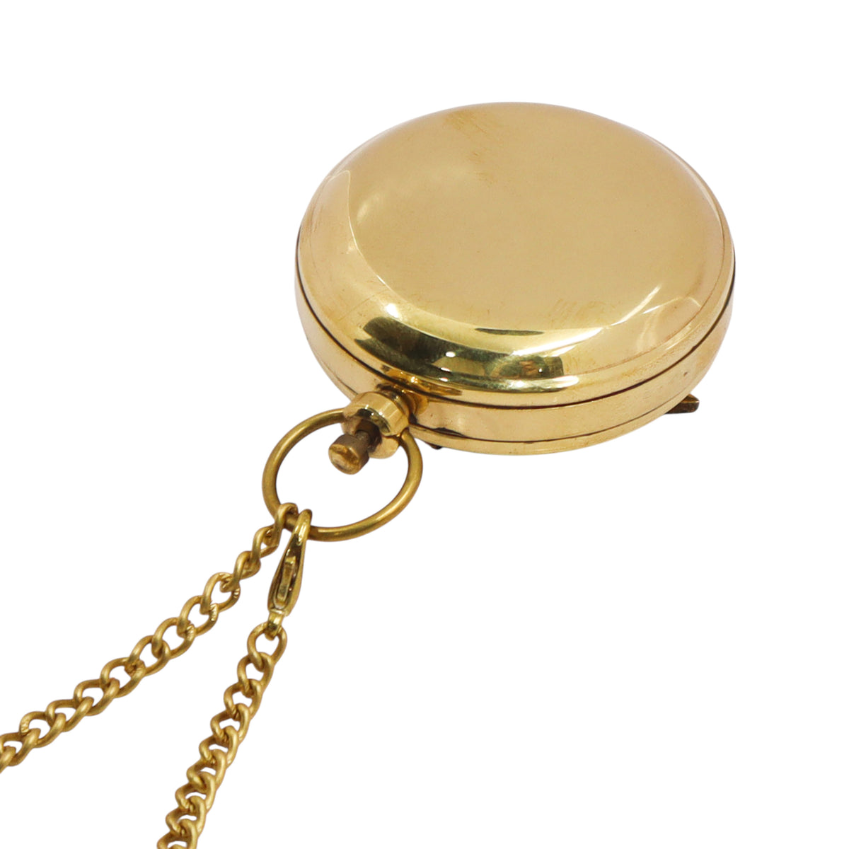 Personalised 2-Inch Brass Sundial Compass