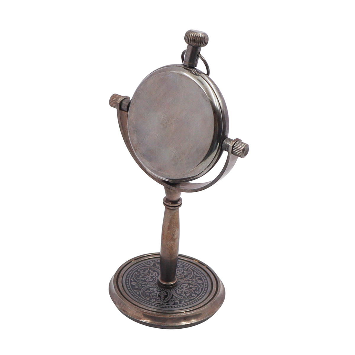 Personalised Bronze Desk Clock