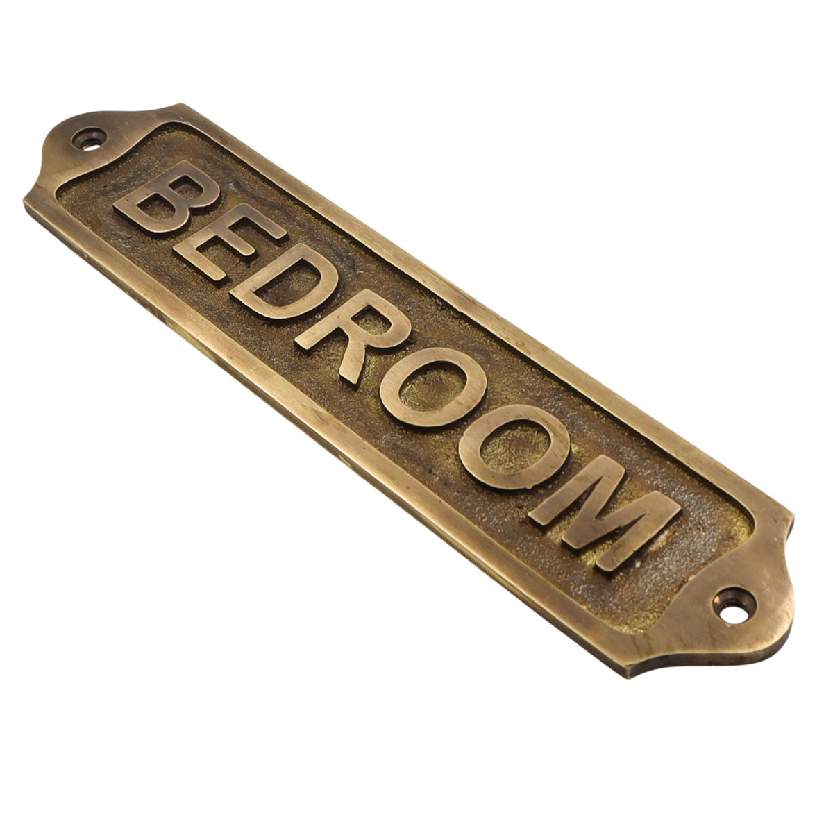 Engraved Brass Bedroom Name Plate