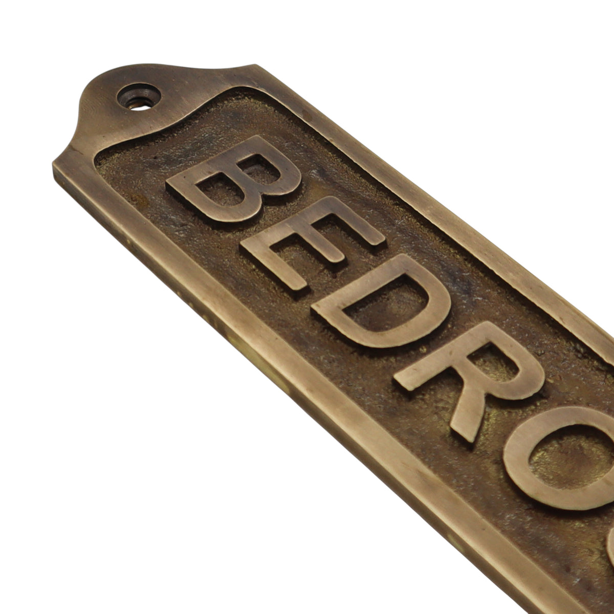 Engraved Brass Bedroom Name Plate