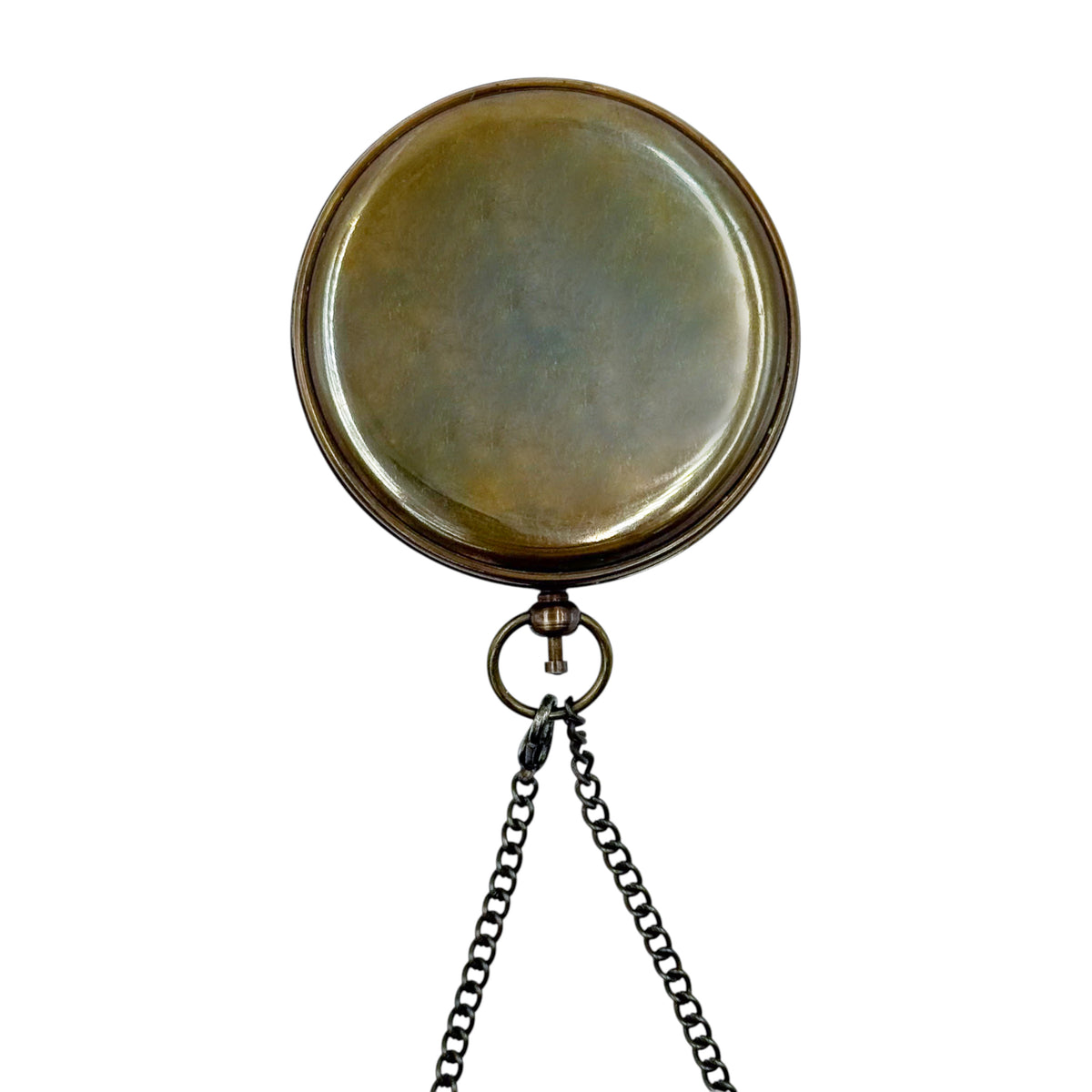 Personalised 3-Inch Gunmetal Sundial Compass