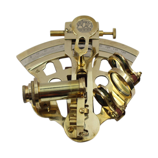 Personalised Brass Sextant with Wooden Box