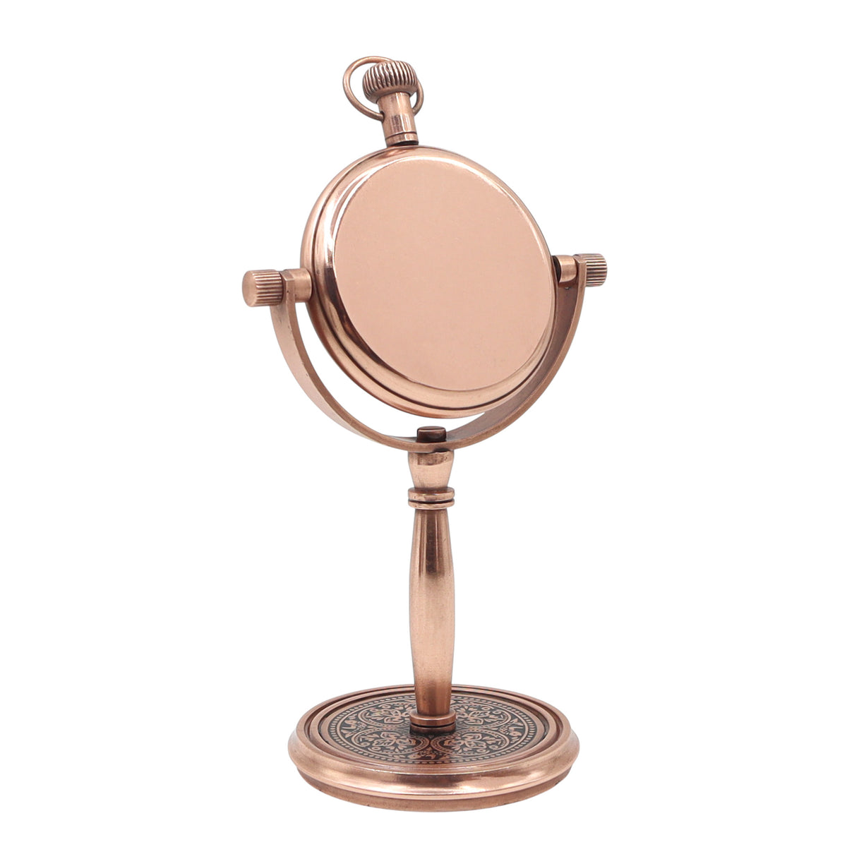 Personalised Copper Desk Clock