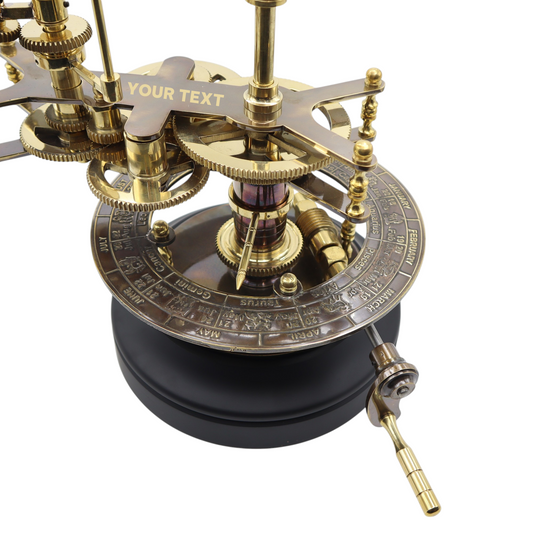 Personalised Handmade Orrery Solar System Model